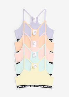 Bustier con algodón orgánico suave (5 unidades)