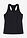 Top de tankini de secado rápido - Negro - bonprix