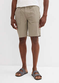 Bermudas con cintura cómoda, regular fit