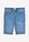 Bermudas vaqueras de chándal con corte cómodo y regular - Denim claro usado - bonprix