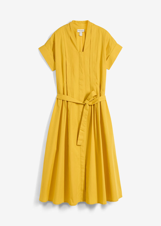 Vestido acampanado tipo caftán