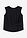 Blusa sin mangas con nudos - Negro - bonprix
