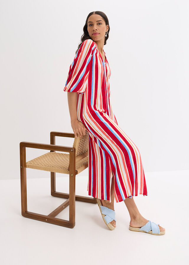 estampados vestidos de bolas y rayas