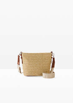 Bolso de estilo bandolera de paja