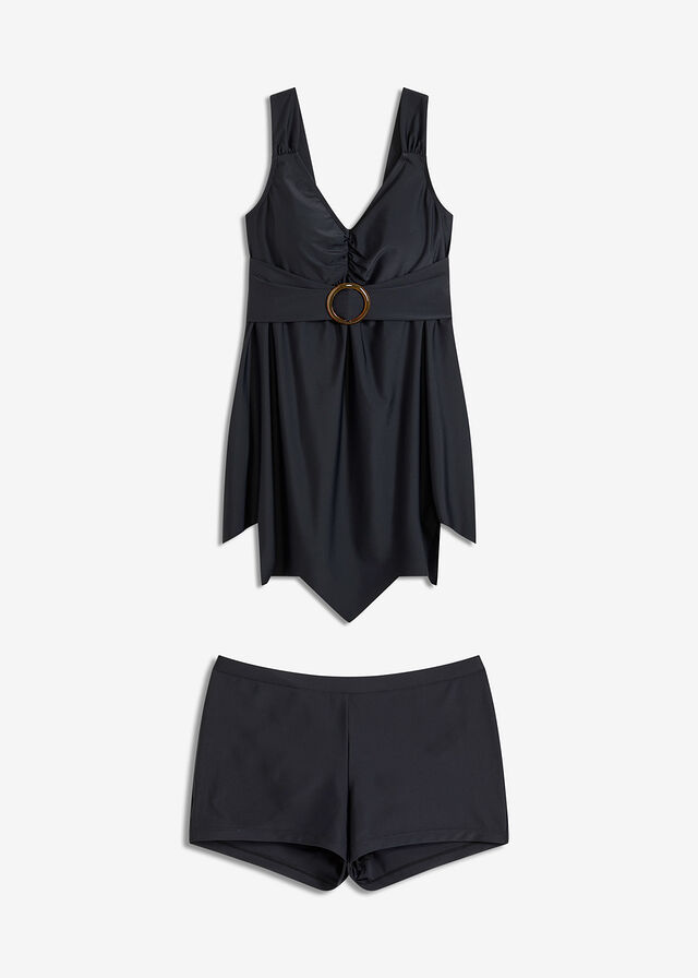 Tankini largo con tirantes anchos (2 piezas)
