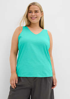 Top sin mangas de algodón orgánico puro (2 unidades)