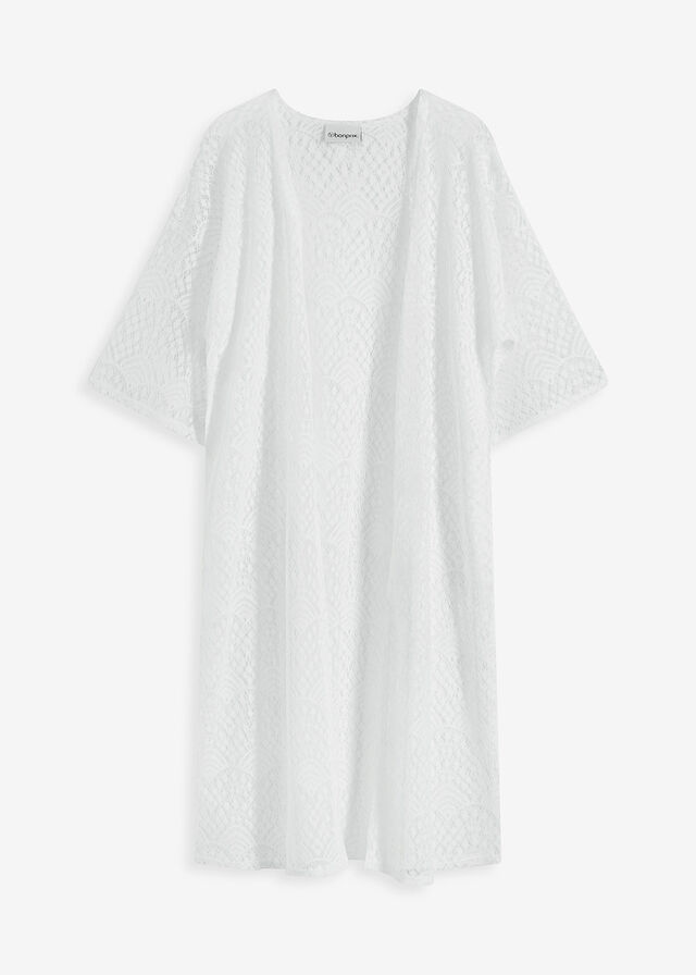 Kimono transparente para playa