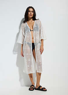 Kimono transparente para playa