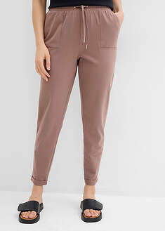 Pantalón de punto de mezcla de algodón elástico
