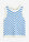 Top de punto - azul provenzal-blanco lana - bonprix