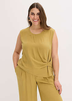 Blusa sin mangas con nudos
