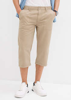 Bermudas largas de algodón puro con corte regular