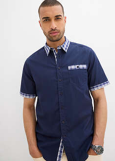Camisa de manga corta de algodón puro