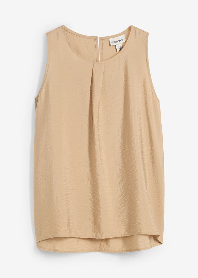 Blusa de mezcla de viscosa fluida