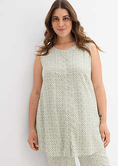 Blusa larga de viscosa suave