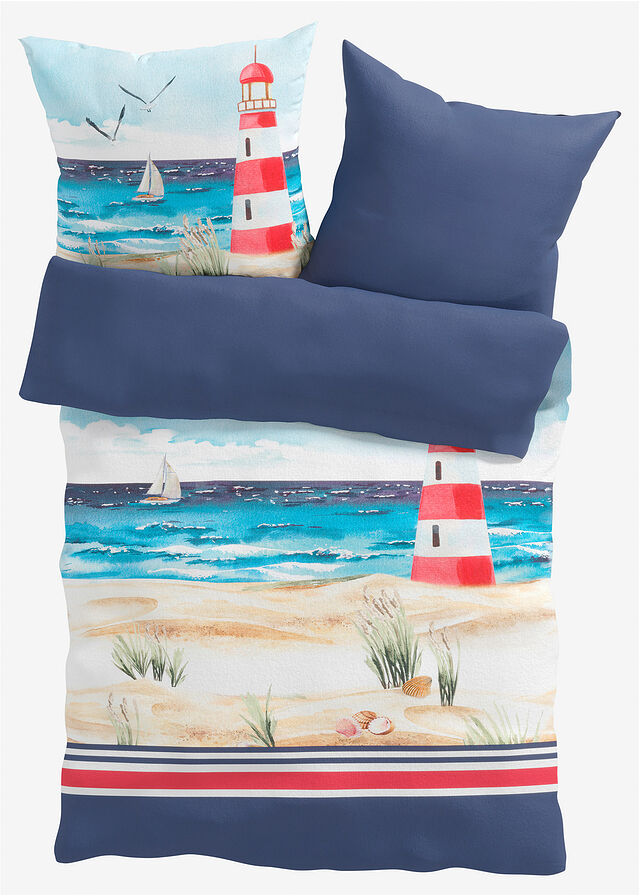 Ropa de cama reversible de linón