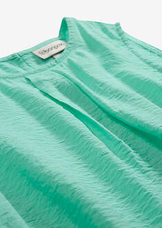 Blusa sin mangas de mezcla de viscosa fluida