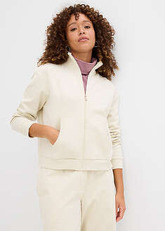 Chaqueta de chándal de algodón orgánico puro