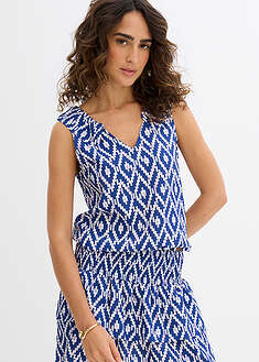 Blusa de viscosa fluida