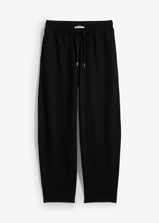 Pantalón de chándal tipo barrel de algodón orgánico puro
