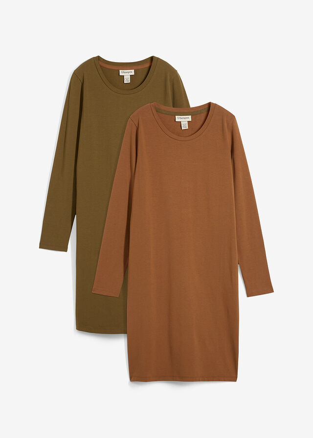 Vestido ajustado de punto (2 unidades)