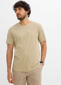 Camiseta de algodón orgánico puro con estampado minimalista