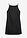 Vestido corto de neopreno fluido - Negro - bonprix