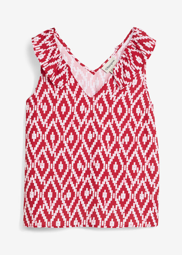 Blusa de viscosa fluida