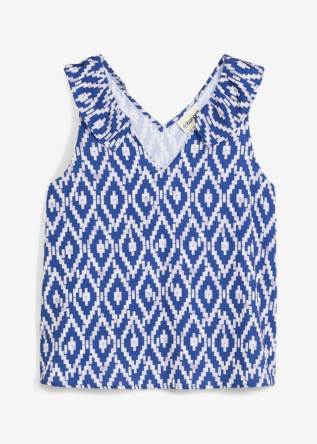 Blusa de viscosa fluida