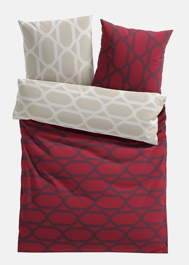 Ropa de cama reversible de mezcla de algodón