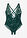 Body de tanga con abertura - Verde oscuro - bonprix