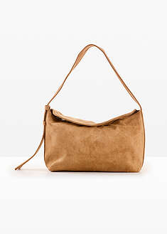 Bolso de mano de look terciopelo