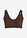 Bralette acolchado Feel Comfort Seamless - Marrón oscuro - bonprix