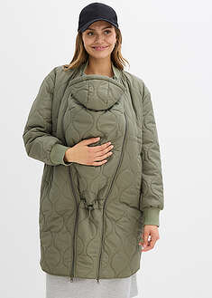 Abrigo guateado premamá y de porteo 3 en 1