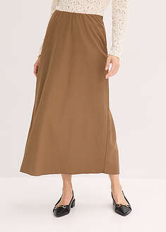 Falda larga con estructura