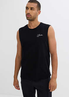 Camiseta sin mangas (2 unidades) de algodón orgánico puro con corte holgado