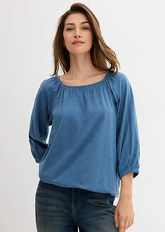 Camiseta tipo blusa de algodón orgánico puro