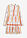 Vestido tipo túnica de viscosa fluida - Blanco lana-naranja estampado - bonprix