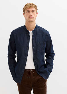 Camisa vaquera de corte ajustado