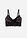 Bustier triangular con encaje - estampado leo negro-piedra-marrón oscuro-marrón castaño - bonprix