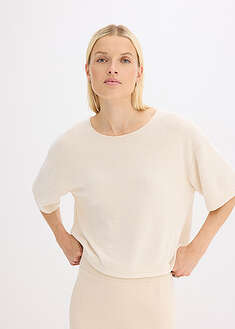 Camiseta corta tipo boxy