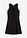 Vestido corto con botón decorativo - Negro - bonprix