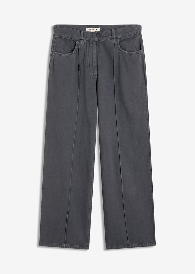 Pantalón de sarga de algodón puro