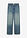 Vaqueros elásticos con corte holgado, talle alto y diseño recto - azul claro denim usado - bonprix