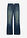 Vaqueros acampanados de talle medio - Azul oscuro denim - bonprix