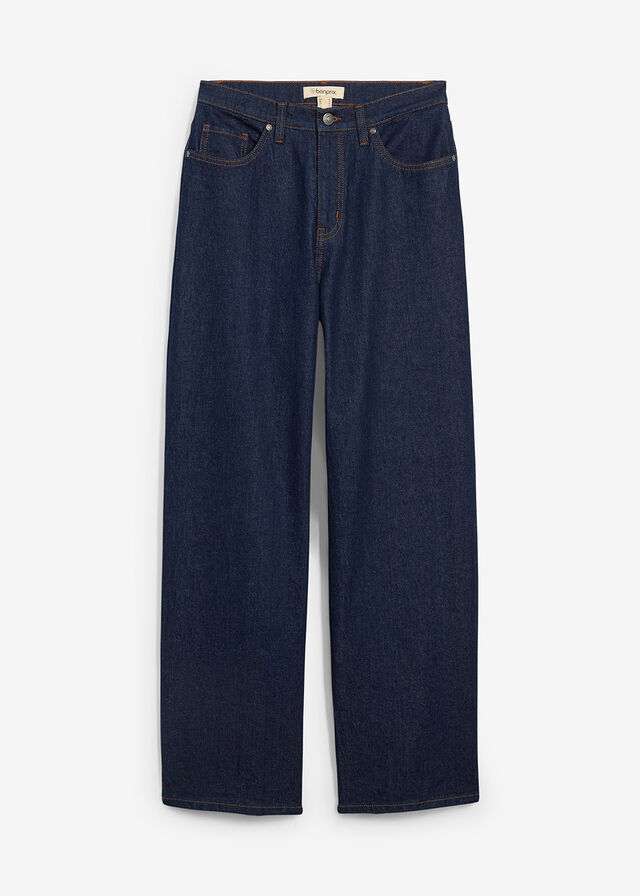 Vaqueros de pernera ancha, high waist