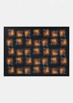 Felpudo con diseño geométrico