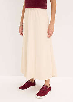 Falda larga con estructura