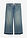 Vaqueros de pernera ancha, mid waist - denim claro desgastado vintage - bonprix