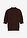 Jersey de cuello vuelto con mezcla de lana suave - Marrón oscuro - bonprix